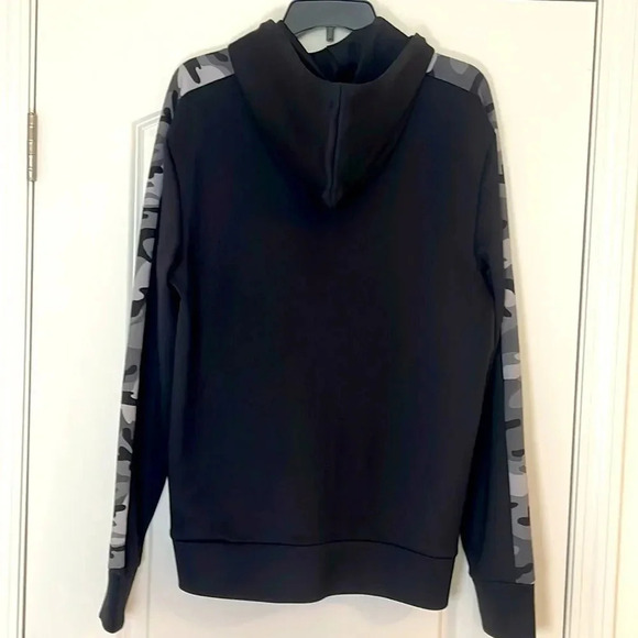 Michael Kors Camouflage Trim Full Zip Hoodie - Men's Size L - Picture 2 of 8